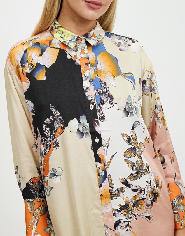 Grace Willow - Jasmine Silk Shirt Dress