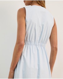 Atmos&Here - Ida Cotton Poplin Midi Dress