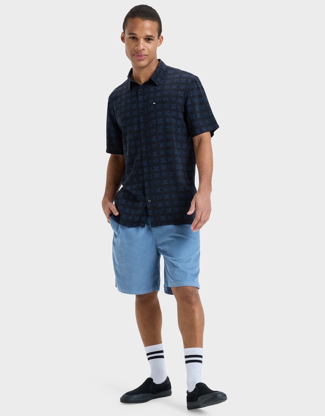 Quiksilver - Mens Safe Paradise Short Sleeve Shirt