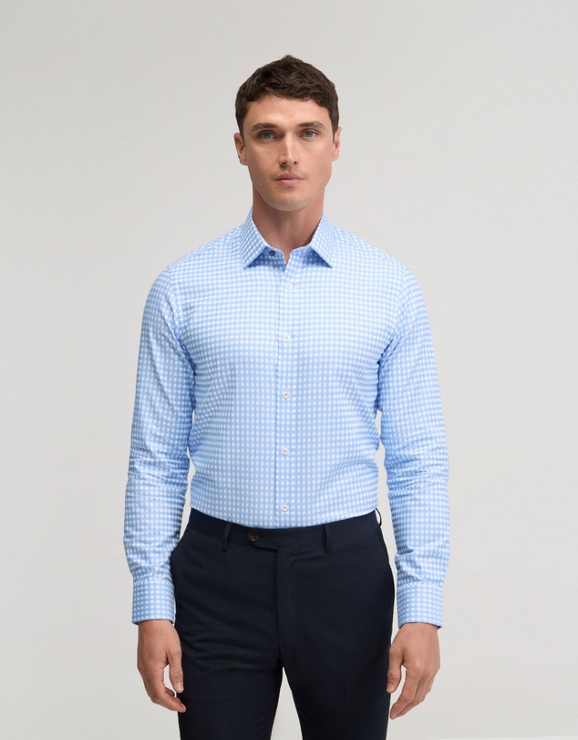Oxford - Beckton Cotton Checked Shirt
