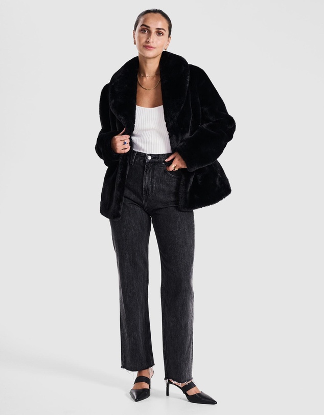 ENA PELLY - Marni Faux Fur Jacket