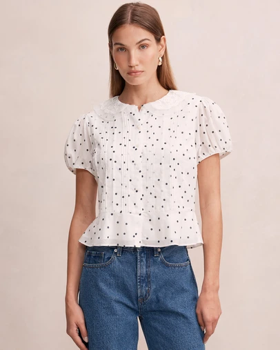 Forever New - Cece Peplum Blouse