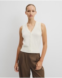 Country Road - Cotton Cash Knit Vest