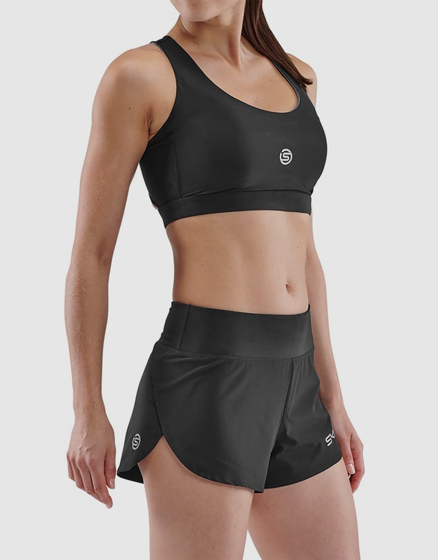 SKINS - SKINS Women's Series-3 Activewear Active Bra Black
