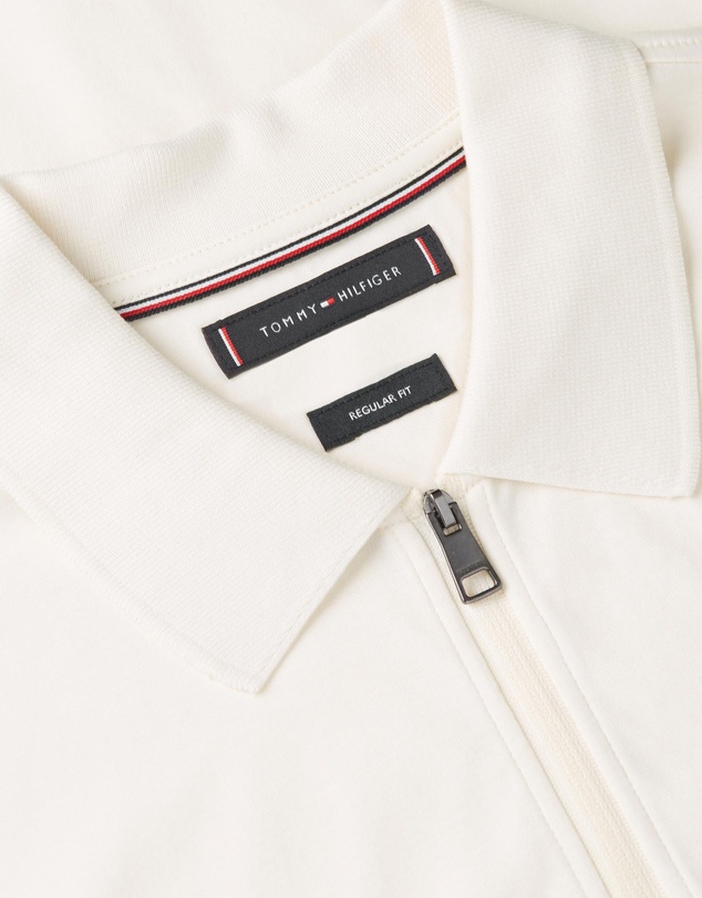 Tommy Hilfiger - Regular Fit Interlock Knit Zip Polo Shirt