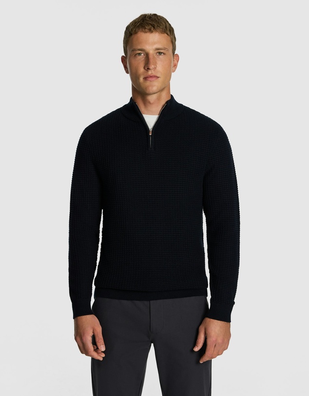 yd. - Martin 1/4 Zip Knit Jumper