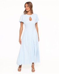 Petal & Pup - Jessima Midi Dress - Pale Blue