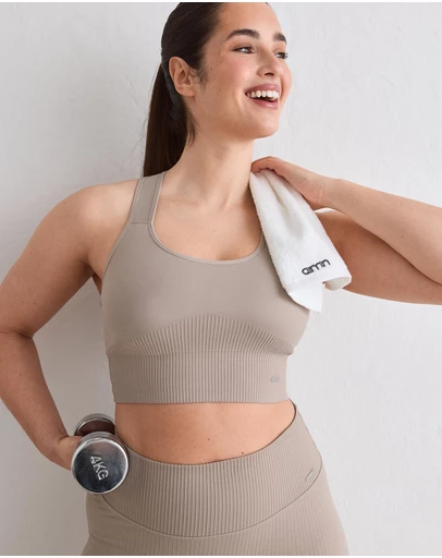 Aim'n - Ribbed Seamless High Support Bra