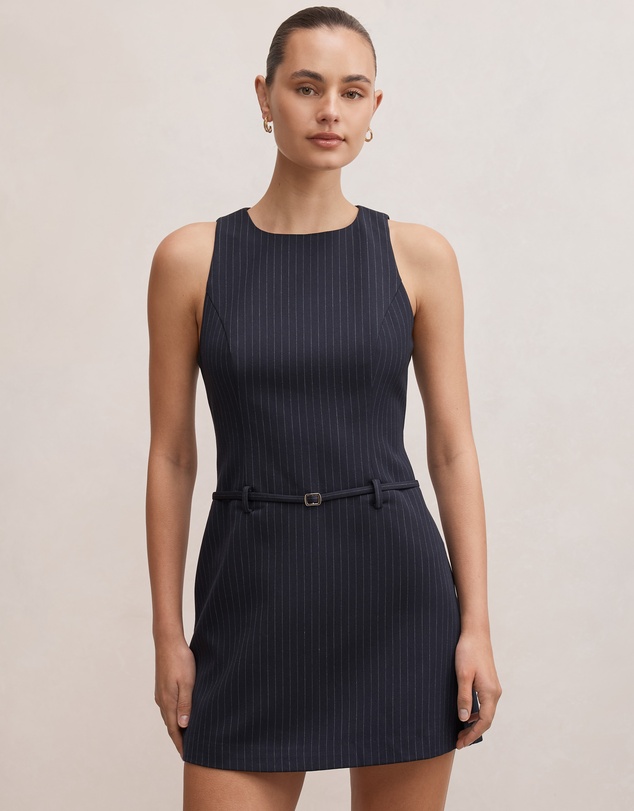 Forever New - Essie Pinstriped Mini Dress