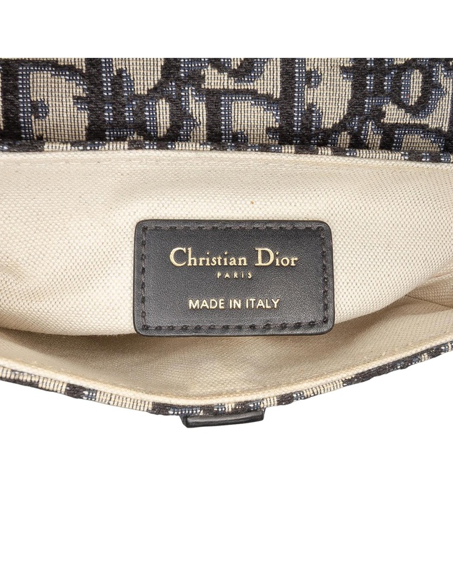 Pre-Loved by Azura Reborn - Pre-Loved Mini Oblique Canvas Saddle Bag
