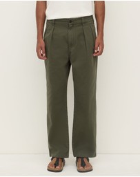 Assembly Label - Miles Pleated Chinos