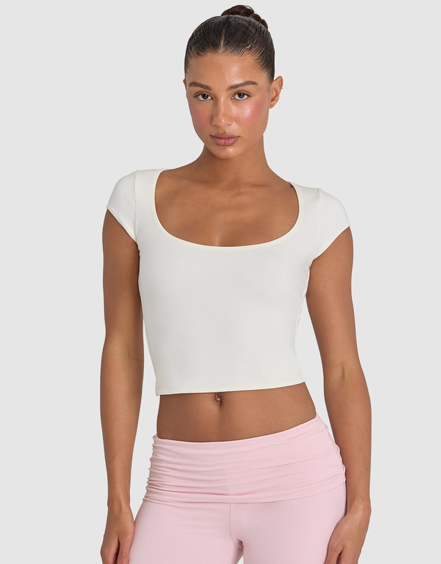 BO+TEE - Buttercloud Crop Top
