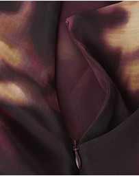M.N.G - Tie-Dye Ruched Dress