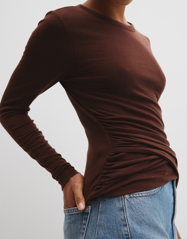 Country Road - Jersey Wrap Top