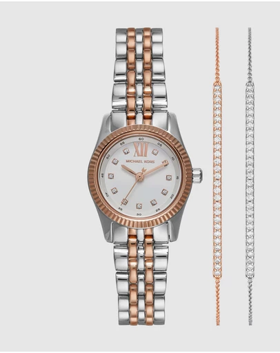Michael Kors - Lexington Two Tone Analogue Watch