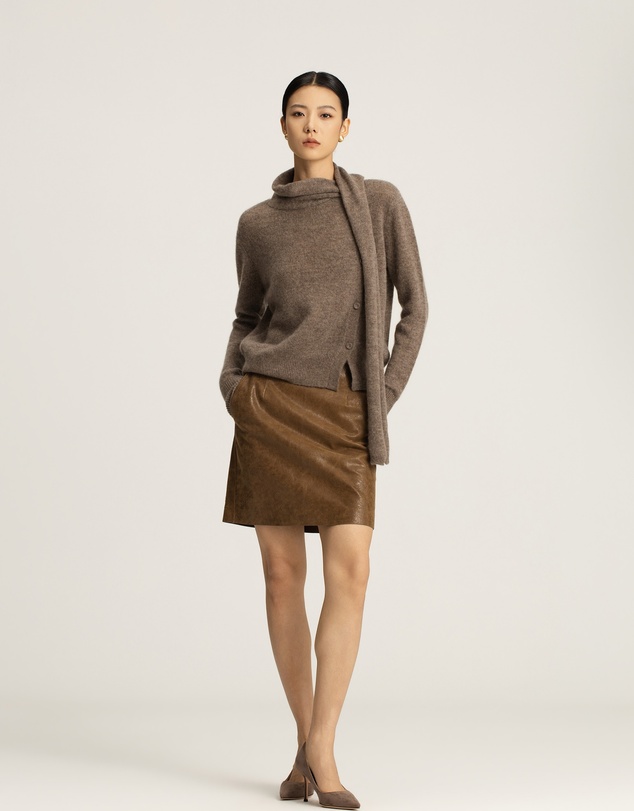 IDA+S - Odette Wool Cashmere Button Sweater