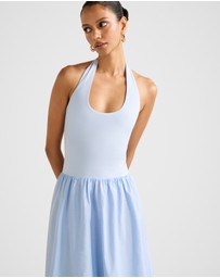 Forever New Petite - Margot Petite 2 in 1 Halter Neck Midi Dress