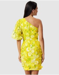 Honey and Beau - Enchanted Garden One Sleeve Dress