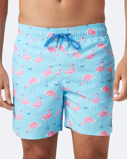 Tom & Teddy - Flamingo Swim Shorts