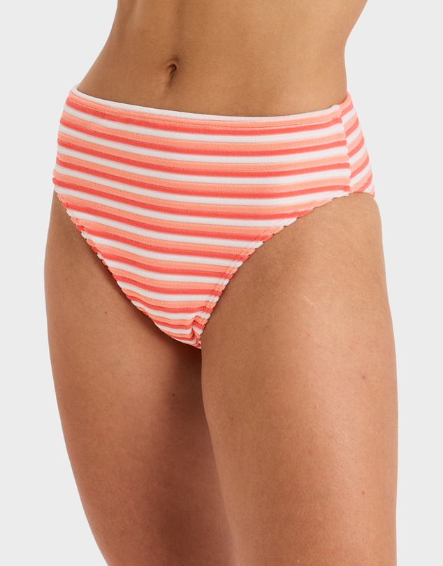 Roxy - Womens Party Wave Mid Waist Bikini Bottom