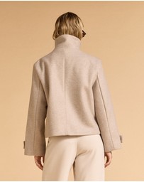 MVN - Short Funnel Neck Jacket
