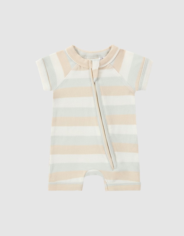 Susukoshi - Zip Suit Short Sleeves With Shorts