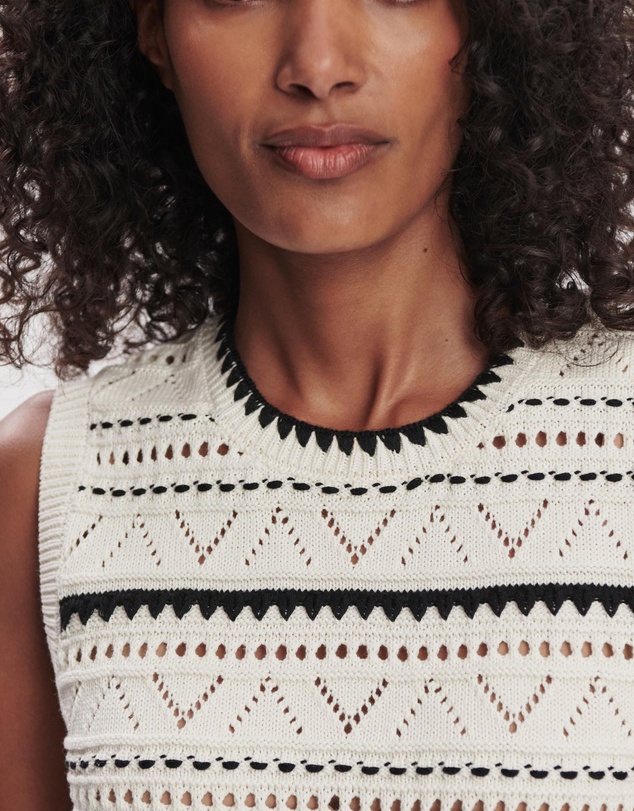Varley - Athena Pointelle Knit Vest