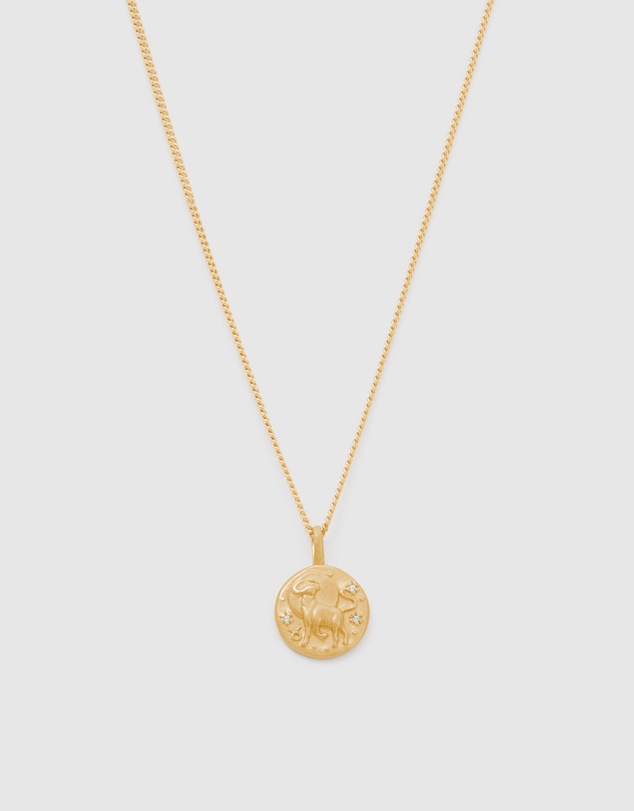 Kirstin Ash - Taurus Petite Zodiac Necklace