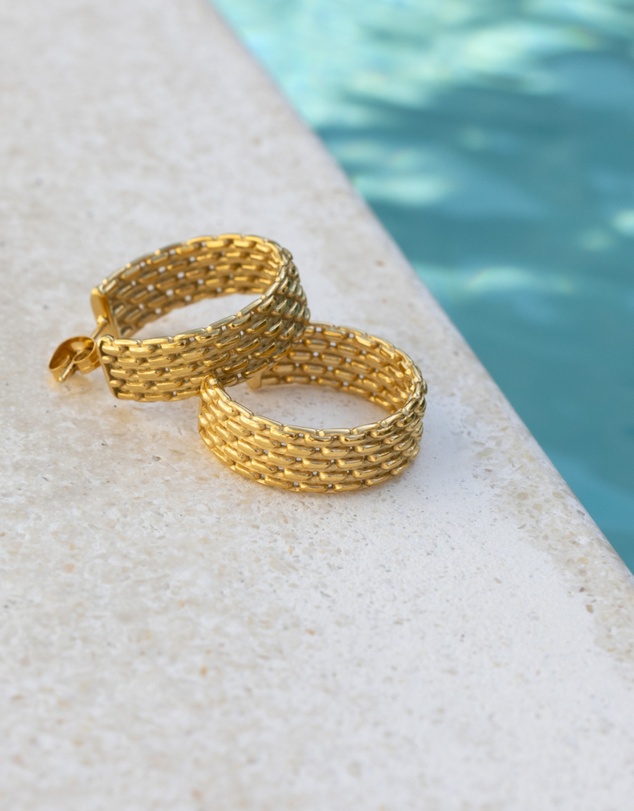 Pastiche - Woven Hoops
