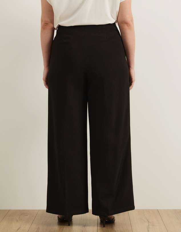 Atmos&Here Curvy - Eira Straight Leg Tailored Pants