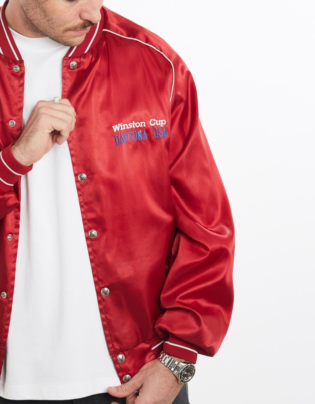 Vintage by The Real Deal - Pre Loved - Vintage 90s Winston Cup Series Satin Bomber Jacket