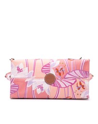 Pre-Loved by Azura Reborn - Pre-Loved Paulas Ibiza Small Canvas Waterlily Print Cushion Tote