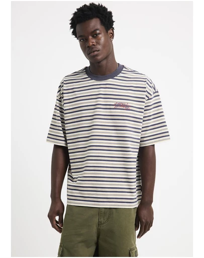Insight - Vonte Printed Striped T-Shirt