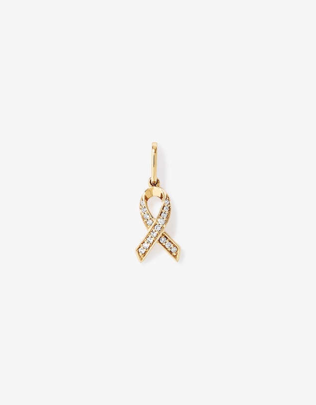 Michael Hill - 0.05TW Cancer Ribbon Pendant in 10kt Gold