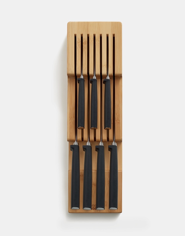 Joseph Joseph - DrawerStore™ Bamboo Compact 2-tier Knives Organiser