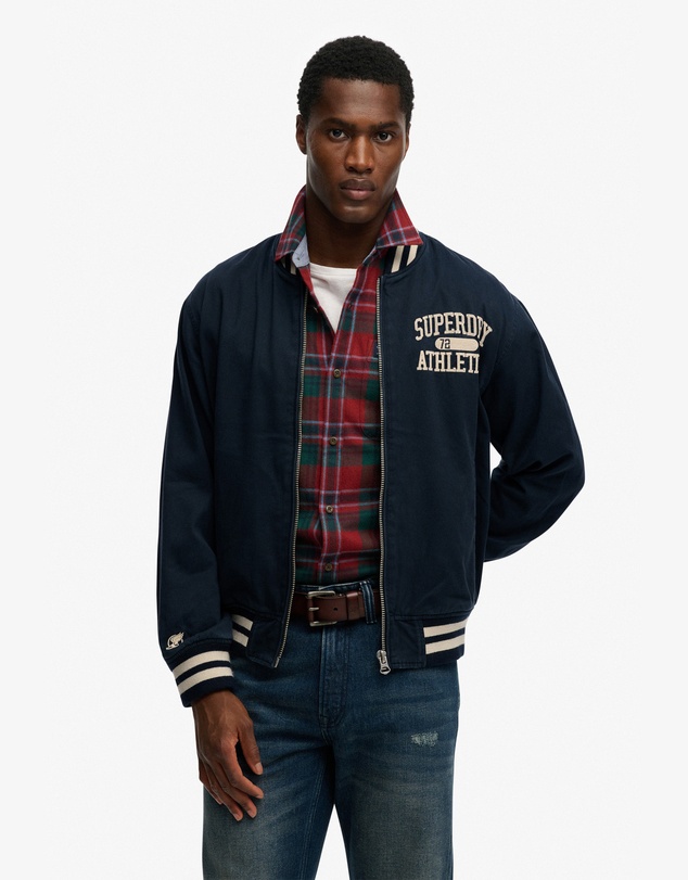 Superdry - Twill Varsity Bomber Jacket