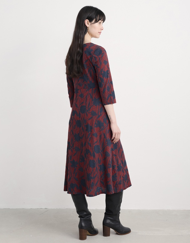 Seasalt - Seasalt Cornwall Brown 3/4 Chapelle Dress