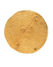 Pre-Loved by Azura Reborn - Pre-Loved Gold Plated 31 Rue Cambon Coin Brooch