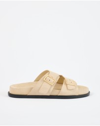 Sol Sana - Sato Footbed Taupe Suede