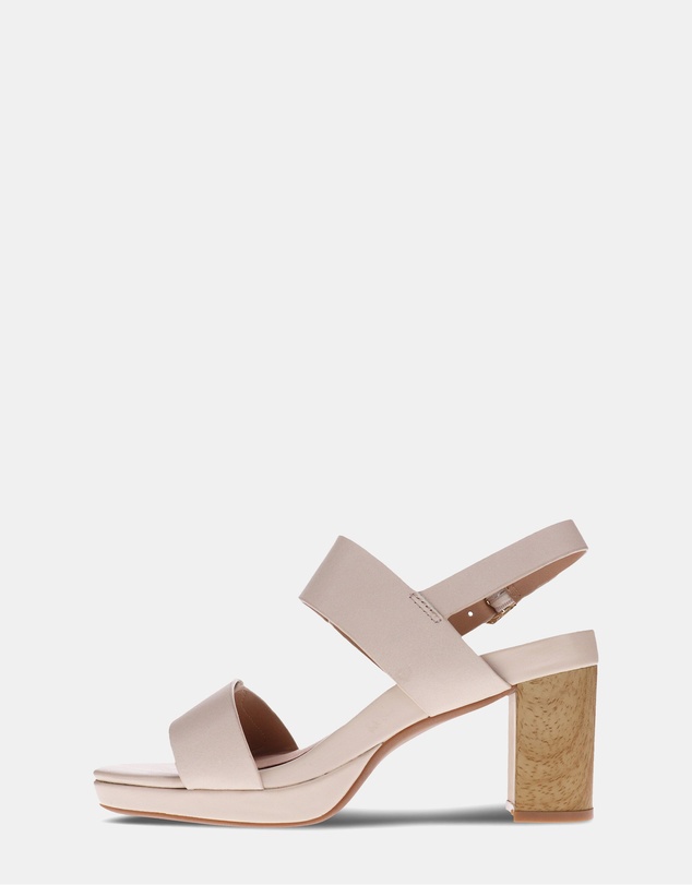 Mia Vita - Tara Heeled Sandal - Beige
