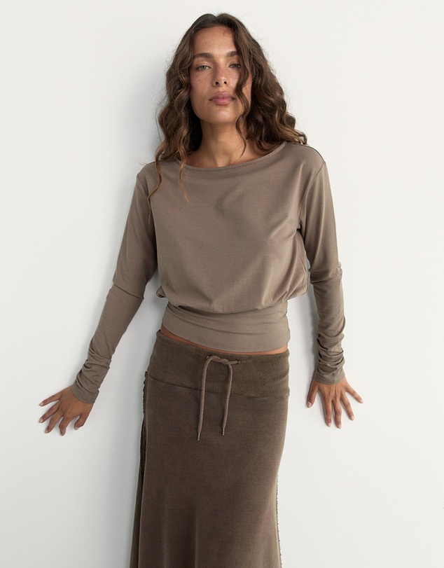 Pinky & Kamal - Contour Long Sleeve Top