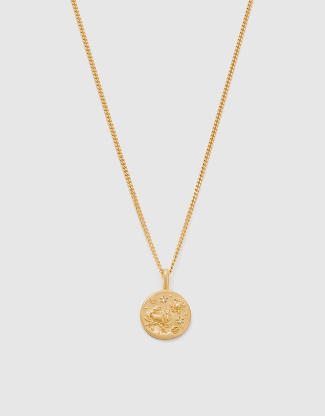 Kirstin Ash - Cancer Petite Zodiac Necklace