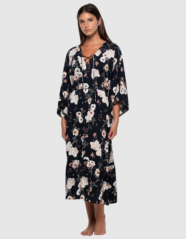 Nip Tuck Swim - Evening Shadow Corrimal One Size Maxi Dress