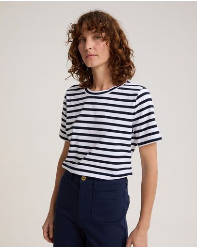 navy/white