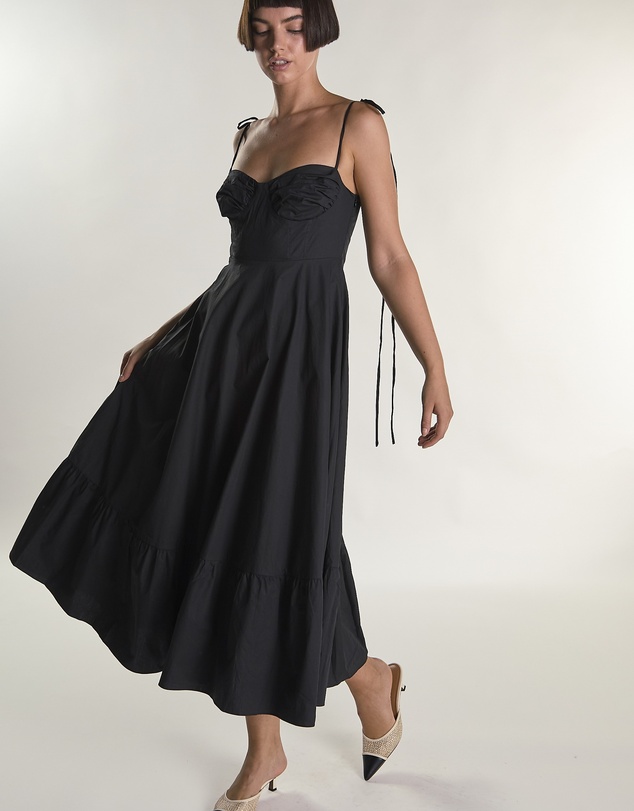 Glamorous - Bustier Style Floaty Midaxi Dress