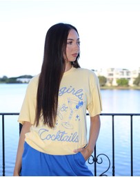 Vacancy Co - Cowgirls & Cocktails Tee