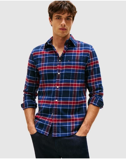 Tommy Hilfiger - Regular Fit Tartan Check Shirt