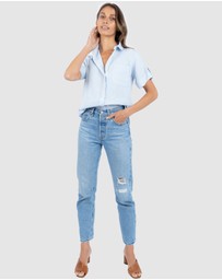 CAMIXA - FEBE Short Sleeve Linen shirt