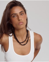 CENDRE - Serphina Necklace | Black
