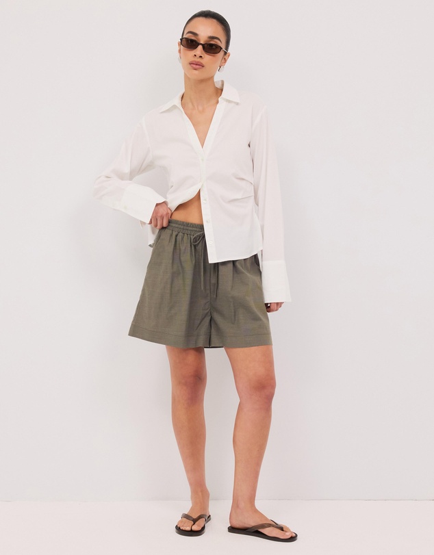 Calli - Whitney Gathered Shorts